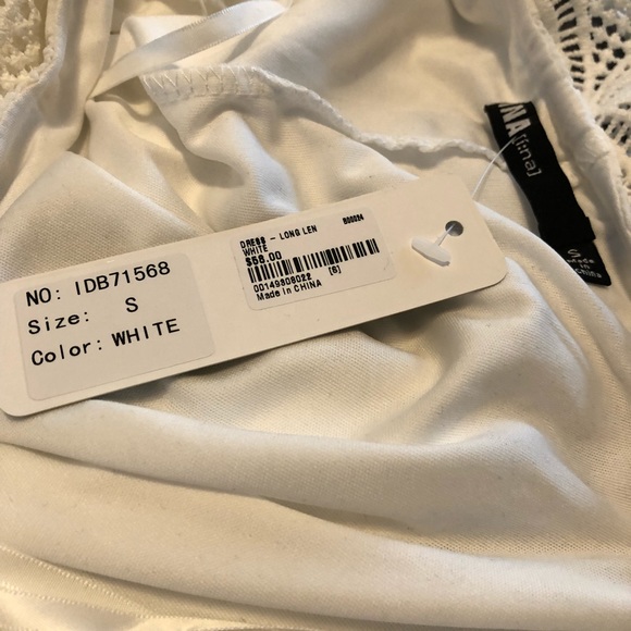 NWT Off-the-Shoulder Crochet Dress - Picture 4 of 7